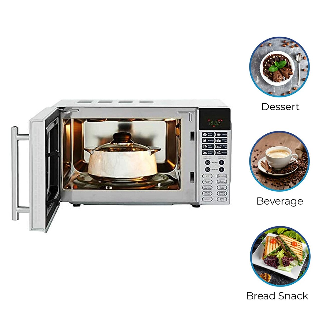 IFB 20 L Convection Microwave Oven (20SC2, Metallic Silver, With